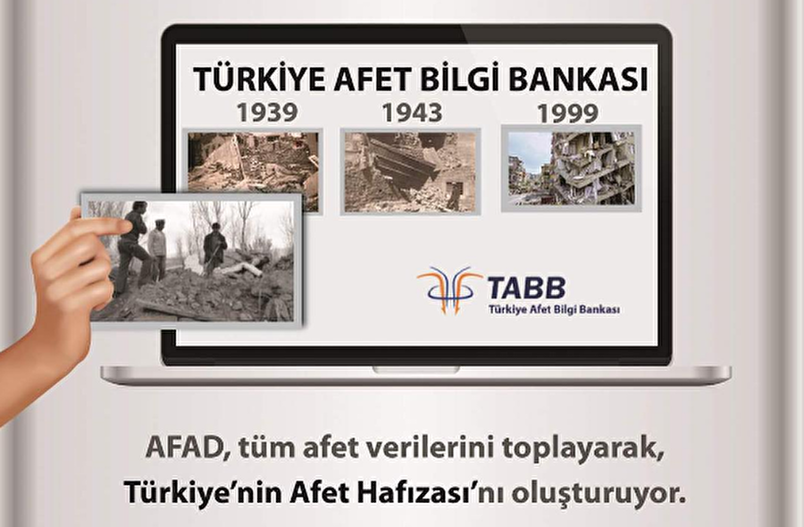 TABB (Türkiye Afet Bilgi Bankası)

                                    AFAD, TABB ile Türkiye'nin afet hafızasını gelecek nesillere taşımaya kararlı görünüyor. Her kimin aklına geldiyse hafızasına sağlık. Çünkü geçmişini bilmeyen geleceğine yön veremez derler. 


	
	
	

                                