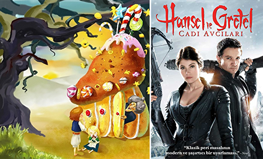 Hansel ve Gretel
Hansel ve Gretel, Alman kökenli bir halk masalıdır. Masal 2011 yılında "Hansel ve Gretel: Cadı Avcıları" ismiyle sinemaya uyarlandı.