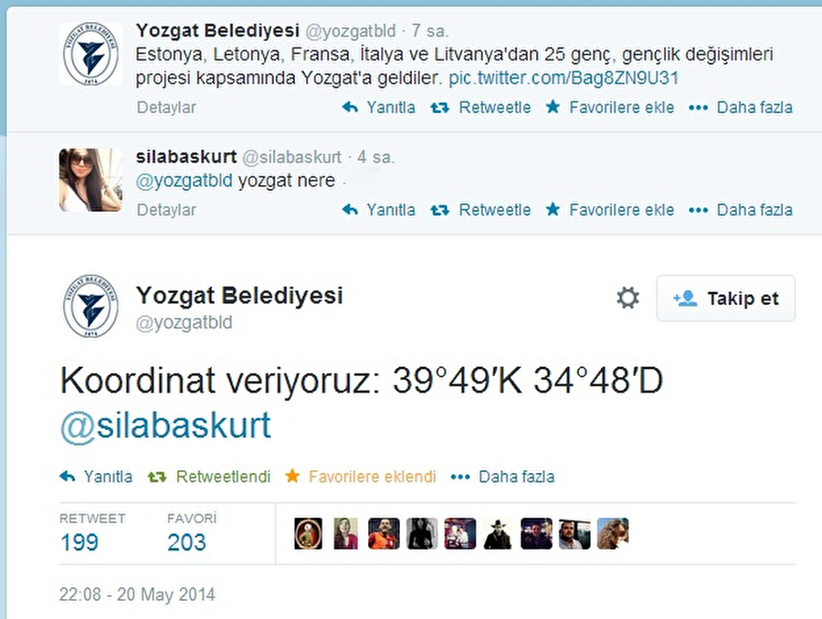 Yozgat Belediyesi gibi Anadolunun bağrından kopan cevaplar vermeyi'de severler. 
