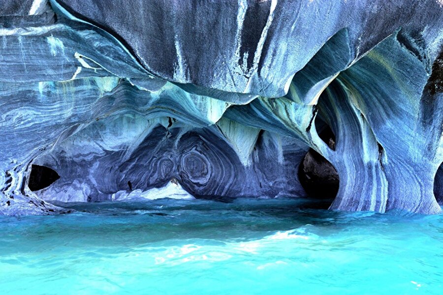 The Marble Caves of Patagonia / Şili

                                    Mermer mağaraları.
                                