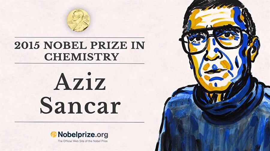 2015 ödülünü Aziz Sancar almıştı
Nobel Kimya Ödülü'nü geçtiğimiz yıl Prof. Dr. Aziz Sancar kazanmıştı. 2015'te bu ödülü Aziz Sancar, Tomas Lindahl ve Paul Modrich ile paylaşmıştı. Sancar ödülü 'hücrelerin hasar gören DNA'ları nasıl onardığını ve genetik bilgisini koruduğunu haritalandıran araştırmaları' sayesinde kazanmıştı.