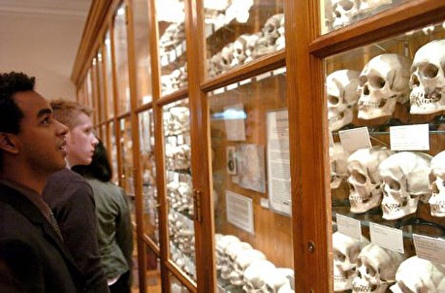 Kafatası Müzesi - ABD
"The Mütter Museum", 1858'den beri ziyaretçilere açık. Müzede tıbbi anormalliklerden akıl hastaları ve katillerin cesetlerine kadar iskeletler sergileniyor.