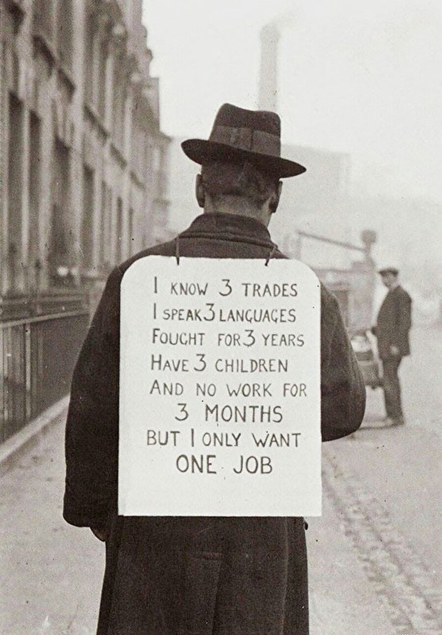 1930'larda iş aramak
