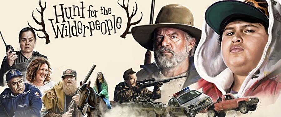 Hunt for the Wilderpeople / IMDb: 8.0
Hunt for the Wilderpeople filmi Yeni Zelanda da çekilmiştir. Garip bir aile hikayesi. Macera komedi tadında izleyebileceğiniz harika bir film.Yeni Zellanda'da yaşayan sorunlu bir çocuk olan Ricky'nin hayatına odaklanacak.