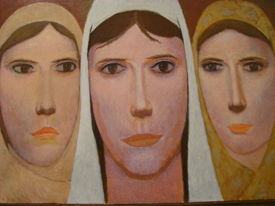 Nuri İyem - Üç Güzeller

                                    Nuri İyem Anadolulu kadın portreleriyle tanınıyor. Toplumsal gerçekçi sanat akımının önce gelen ressamlarından biridir.
                                