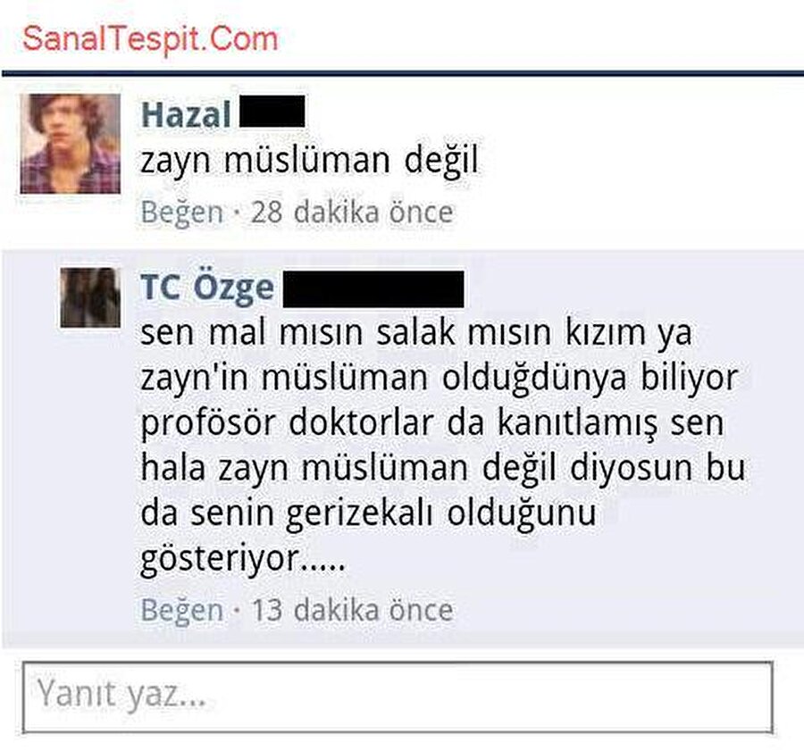 Hıı zayn Müslüman bikere!
