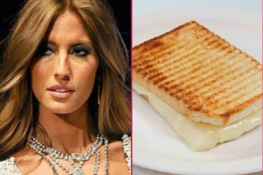 Çağla Şikel ve tost