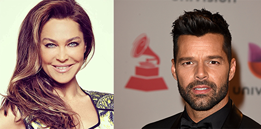 Hülya Avşar ve Ricky Martin