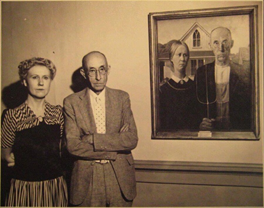 American Gothic, Hibe Wood 

                                    
                                