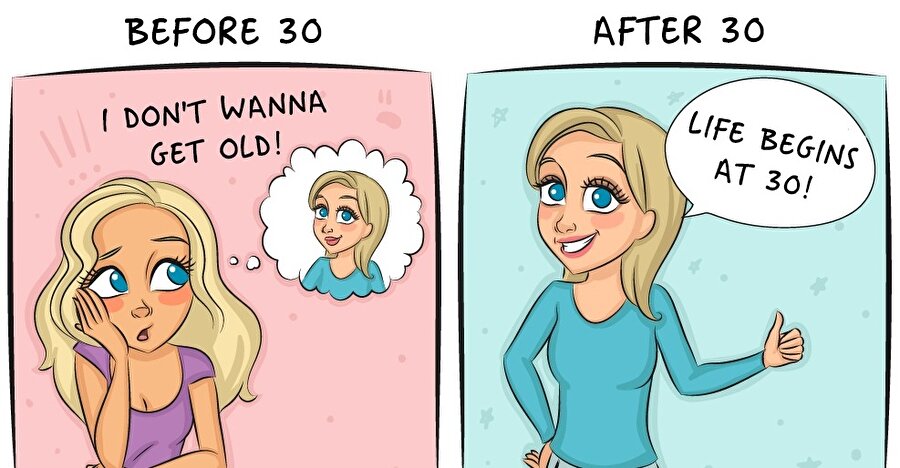 Yaşlanmaya karşı tutumunuz

                                    
                                    30 yaş öncesinde asla yaşlanmayacağınızı düşünürken yaş ilerledikçe bu durumla barışırsınız.
                                
                                