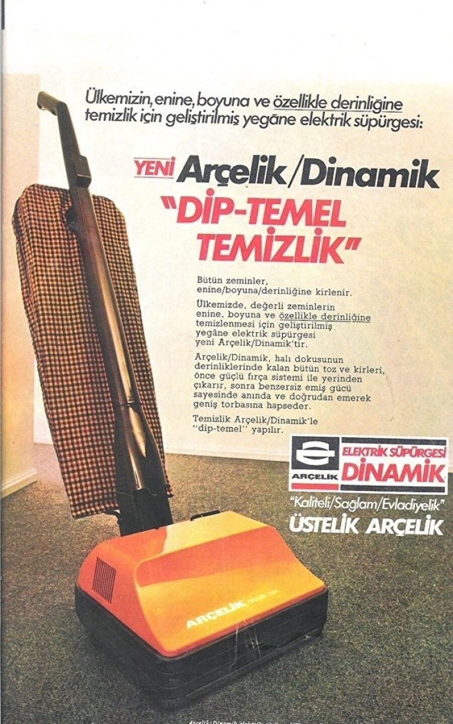 Enine, boyuna, derinliğine temizleyici yegane süpürge! Piyasada başka yok