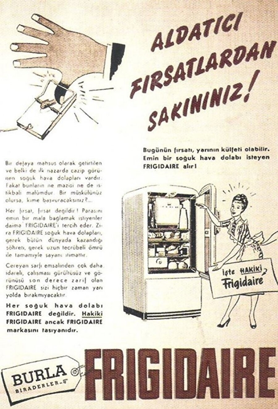 Mazisi ve istikbali malum olan soğuk hava dolaplarından uzak durun!