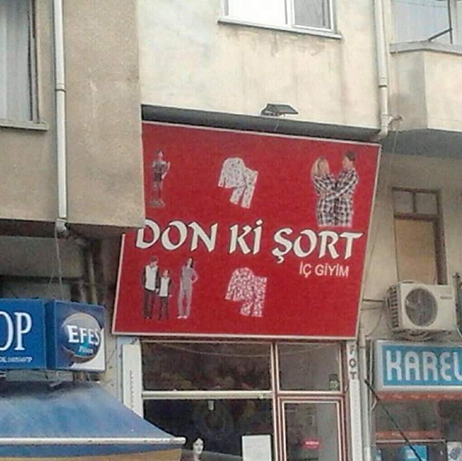 "Bu dükkan ne satıyor?" sorusunun sorulmadığı tükan
