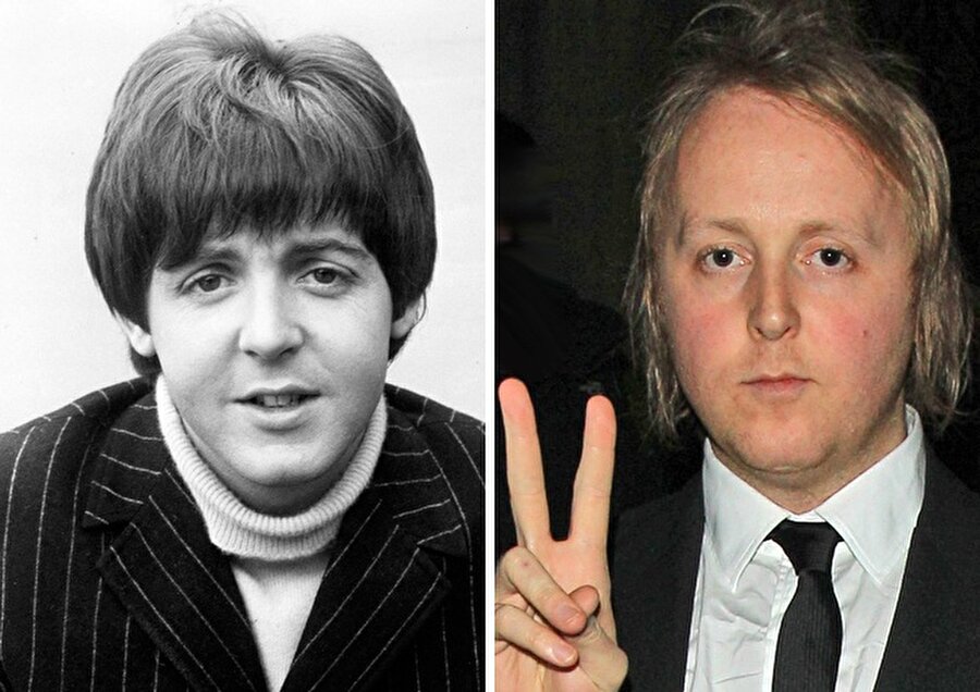 Paul McCartney (38) / James McCartney (35)

                                    
                                
