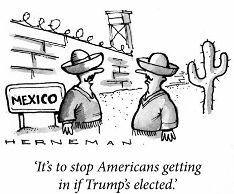 "Trump seçilirse Amerikalıların sınırdan girmesi biter"
