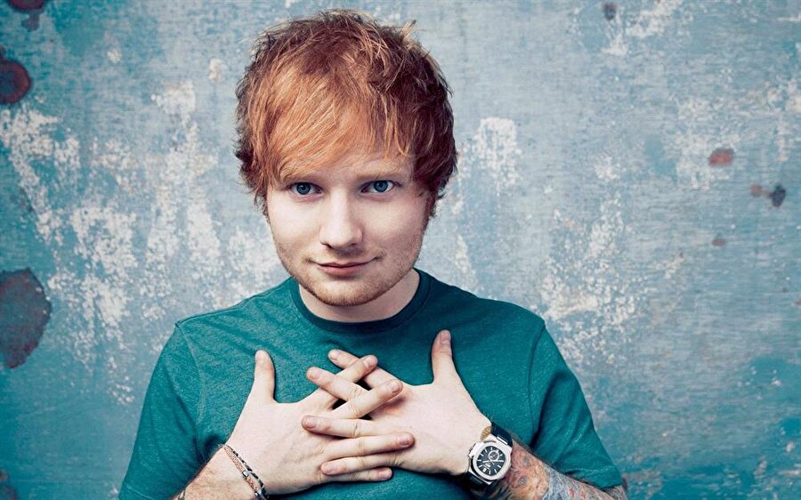 
                                    Listenin üçüncü sırasında İngiliz şarkıcı Ed Sheeran var.
                                