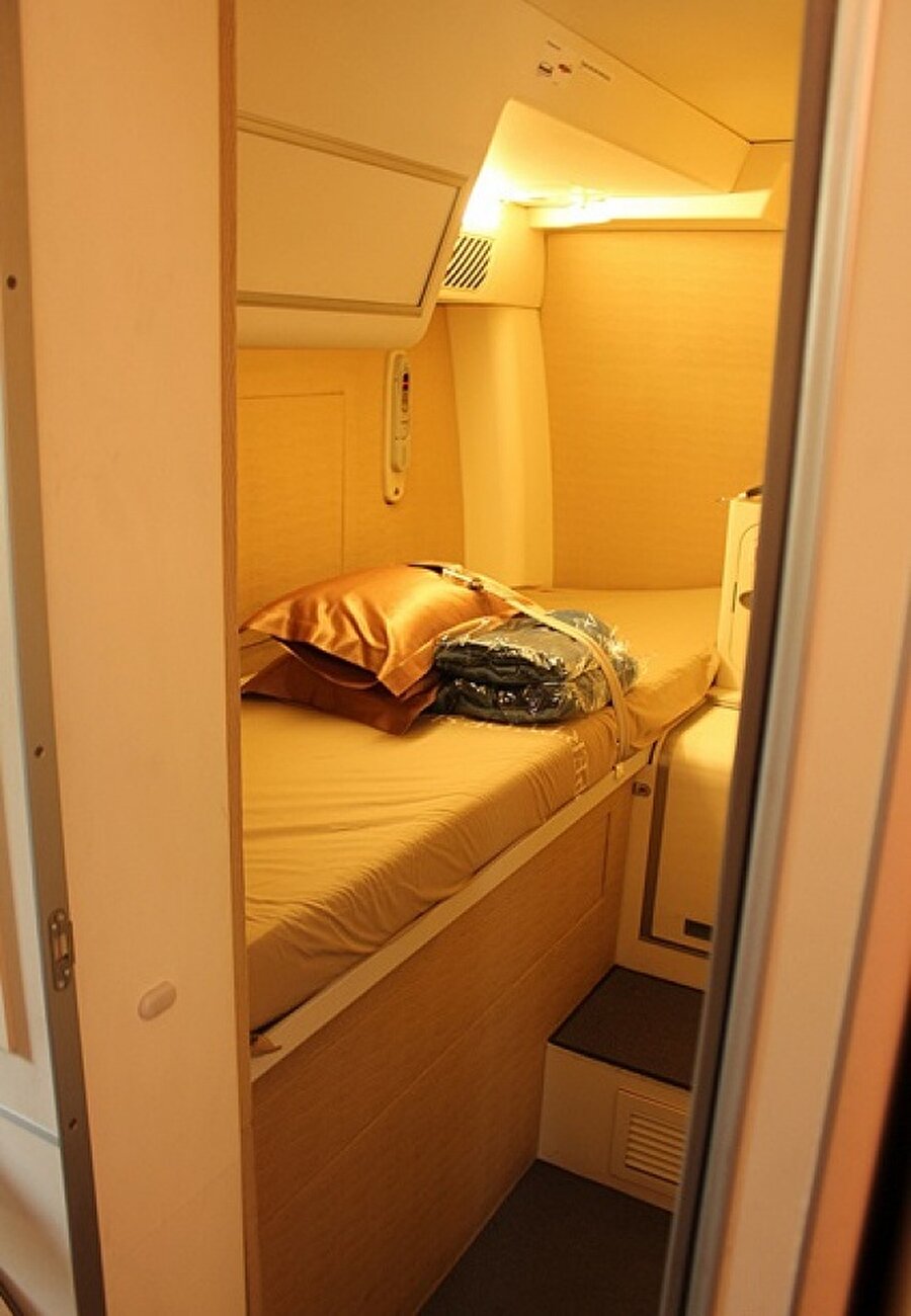 Dinlenme odası 

                                    Airbus A380'in pilot dinlenme odası.
                                
