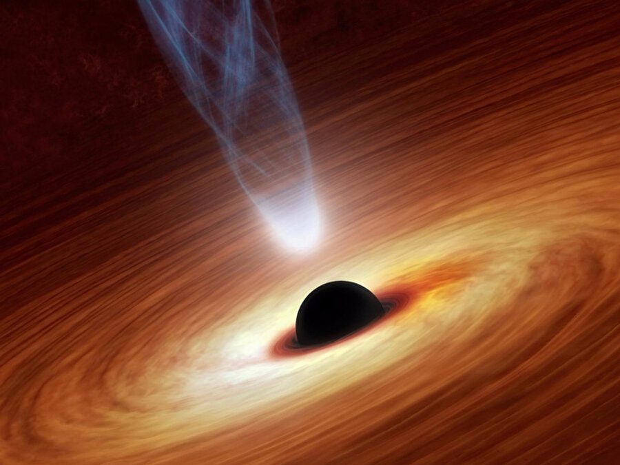 Kara delik
Onlar hakkında pek bilgi sahibi değiliz. İçine ışığı bile çekebilecek yoğunlukta oldukları onlar hakkında bildiğimiz nadir ve ürkütücü gerçeklerden biri. Eğer bir tanesi bile Güneş sistemine yaklaşsa her şeyi yok eder.