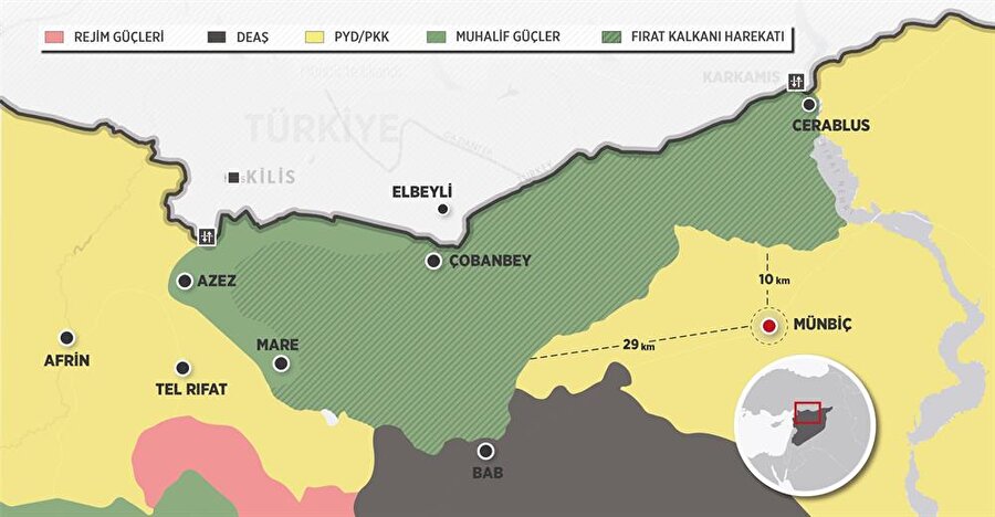 'Fırat Kalkanı Harekatı'nın son durum haritası

                                    
                                