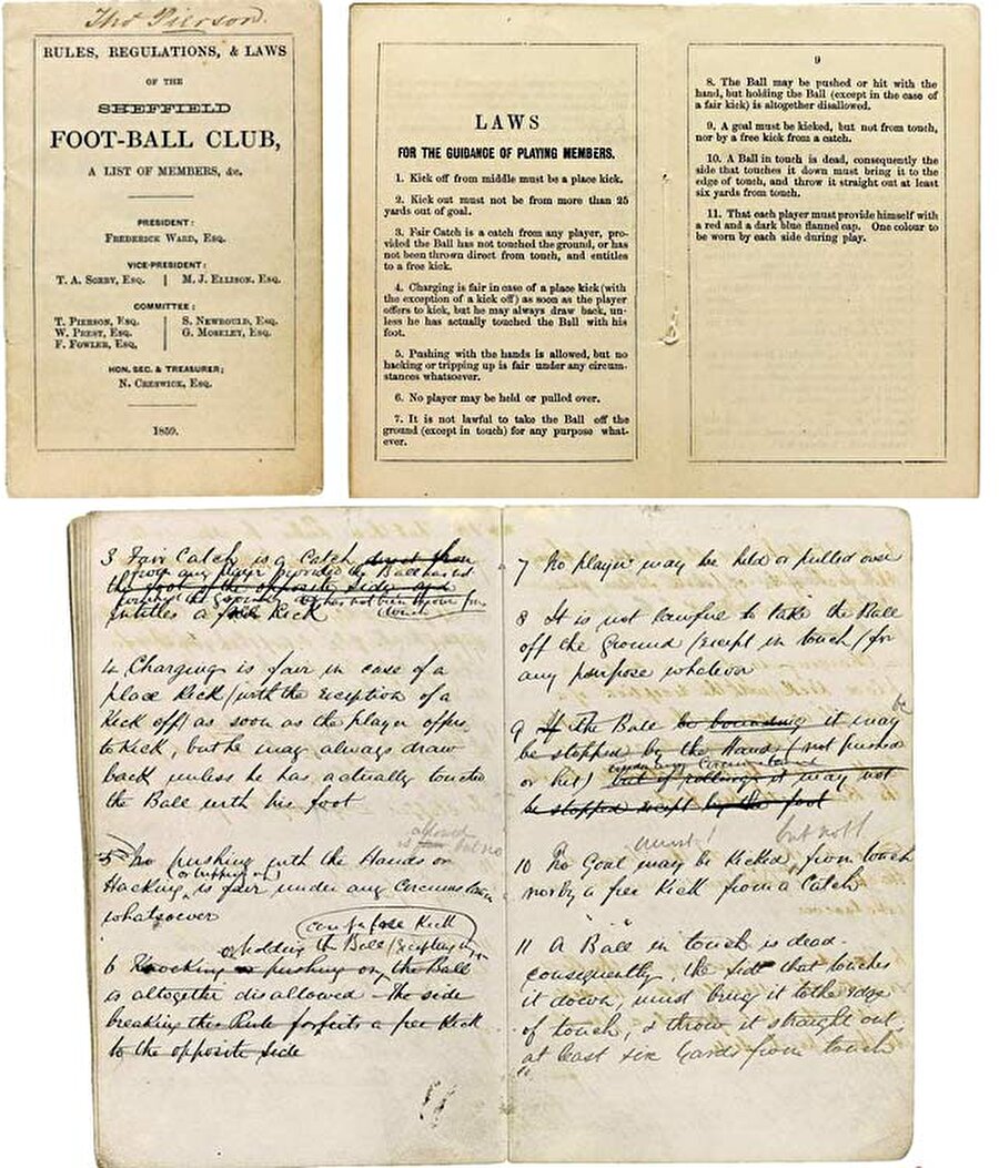 Yaşanan kaosun ardından kuralların bir standarda oturtulması kararlaştırıldı ve 1815 yılında modern futbol kuralları ilk kez resmen belgelenerek temeller atıldı.

                                    
                                    
                                    
                                    
                                
                                
                                
                                