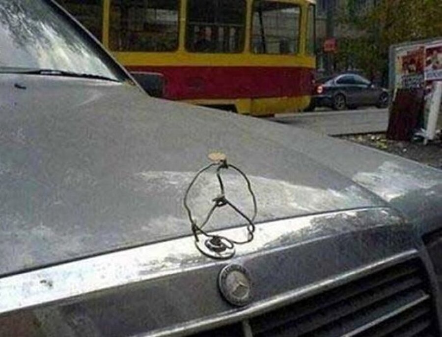 El emeği göz nuru Mercedes yıldızı

