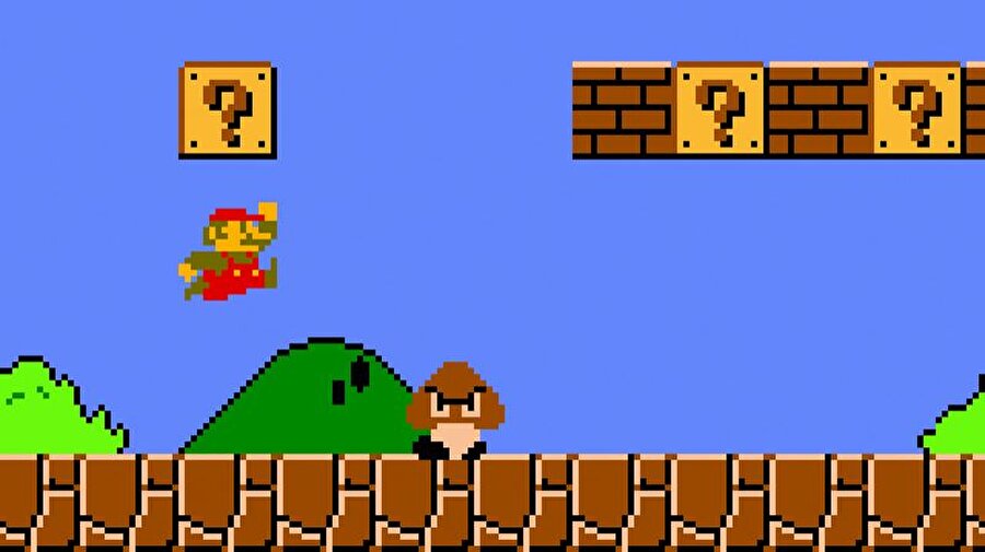 Aslında Mario ilk başta yer düzleminde iki boyutlu (pacman gibi) bir platform oyunuyken "İyi de variller üstüne gelmeye başlayınca naparsın? Zıplarsın!" mantığıyla yer düzlemine dik (bildiğimiz Mario gibi) bir platform oyunu haline çevrilmiş

                                    
 Sonuçta karakter zıplayabiliyormuş. Zıplayabildiği için de oyunun adına başta 'jumpman' denilmiş.
                                