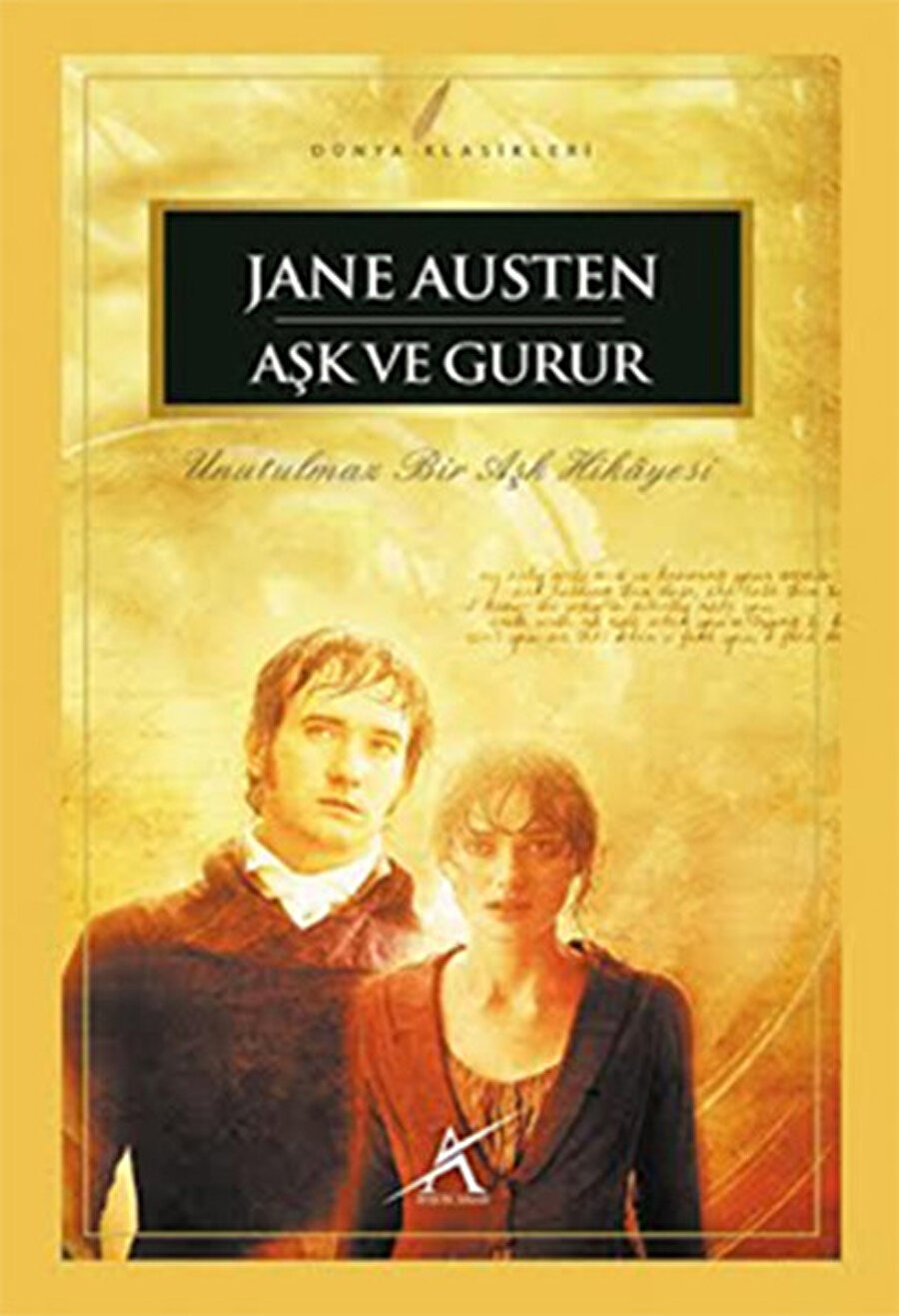 Aşk ve Gurur / Jane Austen

                                    Filme de çevrilen kitap; taşralı bir beyefendinin kızı olan Elizabeth Bennett ile varlıklı ve soylu toprak sahibi Fitzwilliam Darcy arasındaki çatışmayı konu alır.
                                