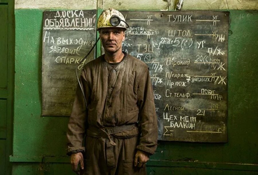 Ukrayna
Ukraynalı madenci Igor Voronkin.