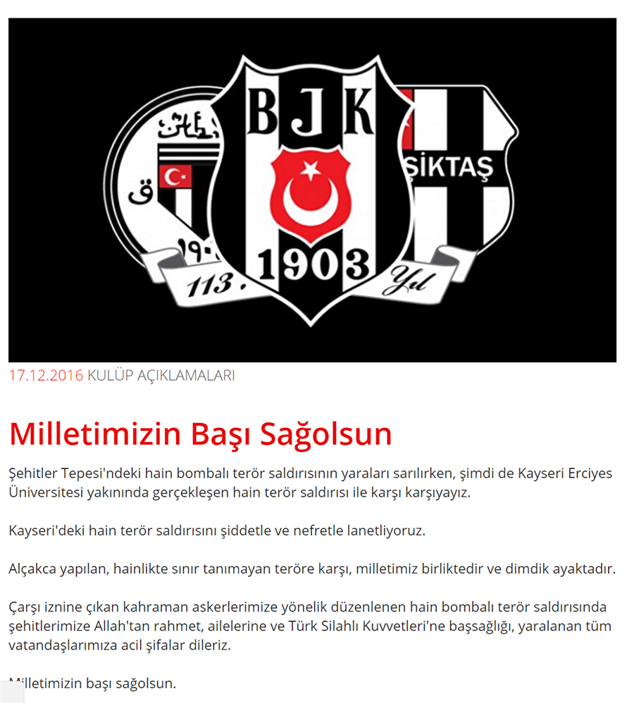 Beşiktaş Jimnastik Kulübü 

                                    
                                