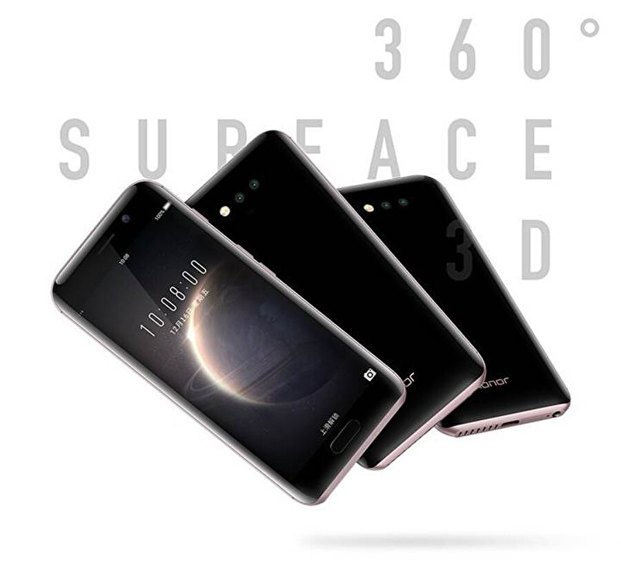 Magic Live
- Telefonu tuttuğunuzda kızılötesi algılayıcılar sadece yüzünüzü taramıyor, aynı zamanda sizin olup olmadığınızı doğrulamak için elleriniz de kullanılabiliyor (Home butonunda bir parmak izi tarayıcısı var). Honor Magic, sadece telefon sahibi olduğunuzu doğruladığında bildirim mesajlarını gösteriyor. Bu yüzden meraklı gözler telefon ekranını açtığında dahi bunları göremiyor.

- GPS, takvim ve diğer uygulamalarla bağlantılı olduğundan ihtiyaç duyduğunuz anda size yardımcı olmaya çalışıyor. Örneğin Postaneye geldiğinizde ekranda takip numarası belirebiliyor ya da havaalanına vardığınızda biniş kartınız görüntülenebiliyor.

