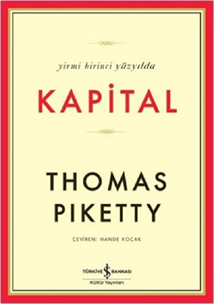 21. Yüzyılda Kapital
Yazar : Thomas Piketty
Sayfa Sayısı: 763
Baskı Yılı: 2015


 On beş yıllık bir araştırmanın ürünü olan ve ekonomi terminolojisine yabancı olan okurlar tarafından da kolayca anlaşılabilecek bir dille yazılmış Yirmi Birinci Yüzyılda Kapital, bu konudaki boşluğu çok geniş bir veri tabanıyla dolduruyor. Hem zaman (tarihsel veriler) hem de coğrafya içinde (tüm dünyadan veriler) karşılaştırmalı bir yöntemin kullanıldığı bu temel eser, Thomas Piketty'nin sözleriyle, "bir ekonomi kitabı olduğu kadar, bir tarih kitabı" da olma özelliğini taşıyor.
