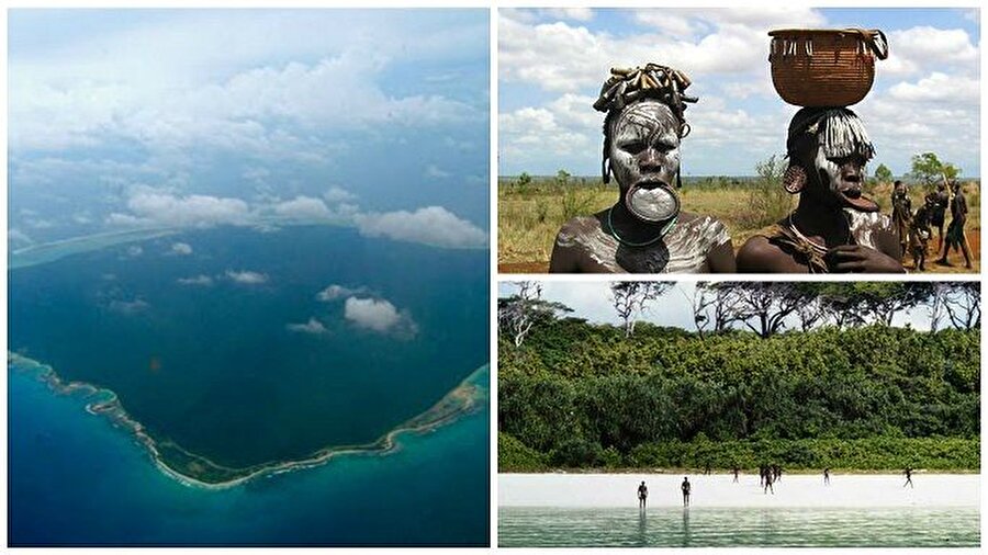 Hindistan’ın Andaman adalarına bağlı Kuzey Sentinel Adası
Bu adada günümüz teknolojisini daha önce hiç görmemiş 500 kadar yerli dış dünyadan habersiz bir şekilde yaşamaktadır. Adadaki yaşamın orjinalliğinin bozulmaması için adaya gitmek Hindistan hükümeti tarafından yasaklanmıştır.