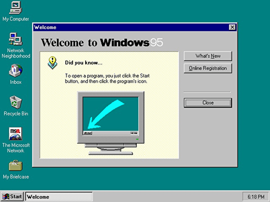 
                                    
                                    24 Ağustos 1995 tarihinde Microsoft, şirketin amiral gemisi işletim sisteminin yeni bir sürümü Microsoft Windows 95'i piyasaya sürdü ve Microsoft Windows 95'in bir milyondan fazla kopyası, piyasaya sürülmesinden sonraki ilk dört gün içinde satıldı.

                                
                                