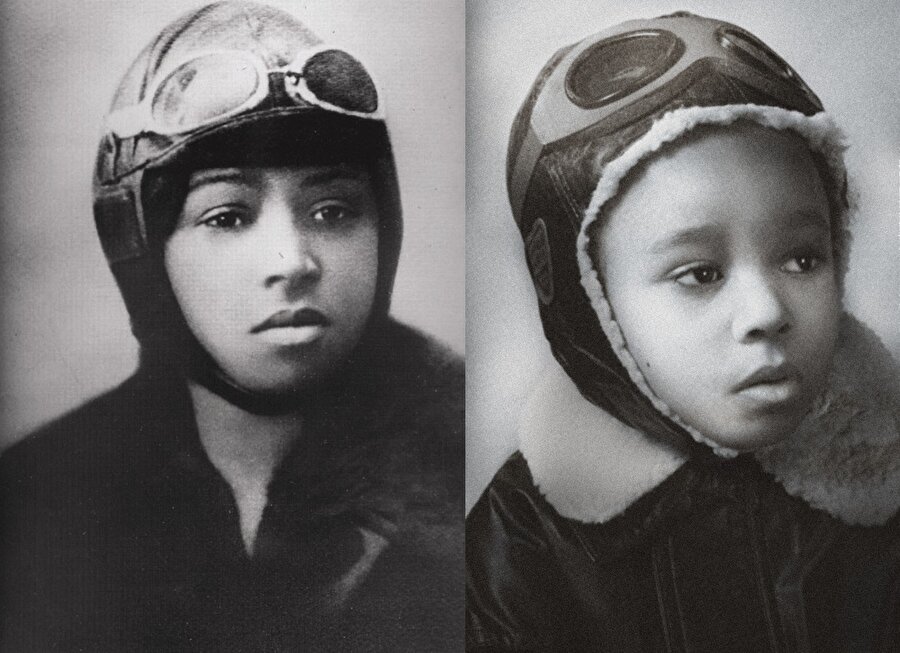 Bessie Coleman
Uluslararası pilot lisansı alan ilk Afro-Amerikan kadındır.