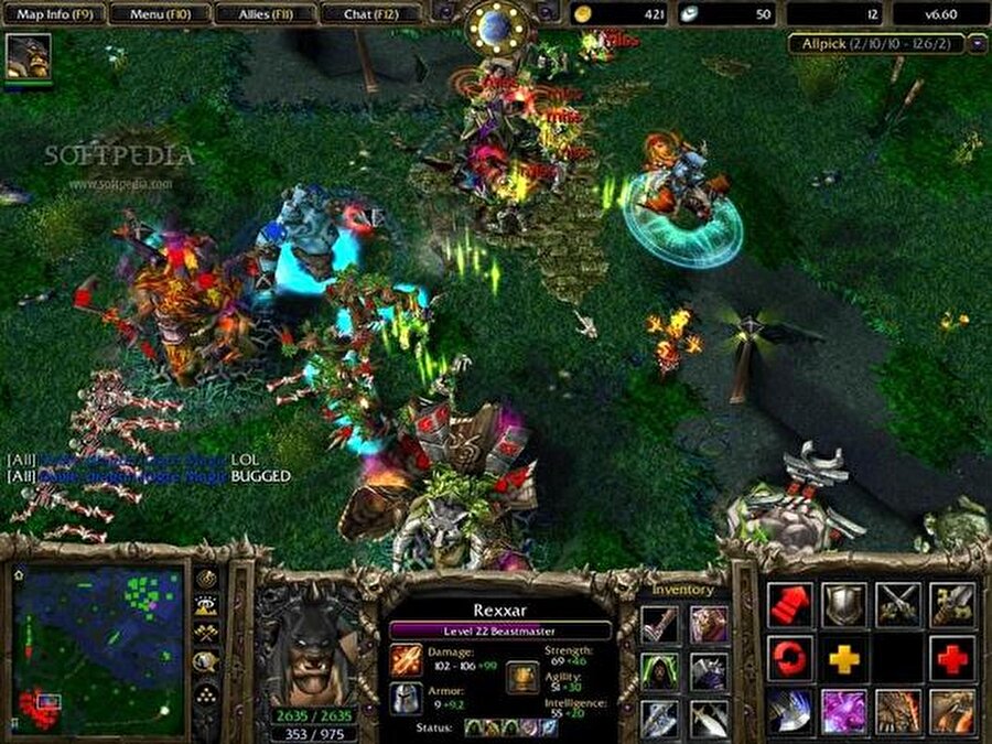 Dota-Warcraft
Moba türü oyunların atası olarak kabul edilebilir. Şuanda e-spor olarak milyonlarca kişiye ulaşabilen moba türü bu oyun ile başlamıştı...