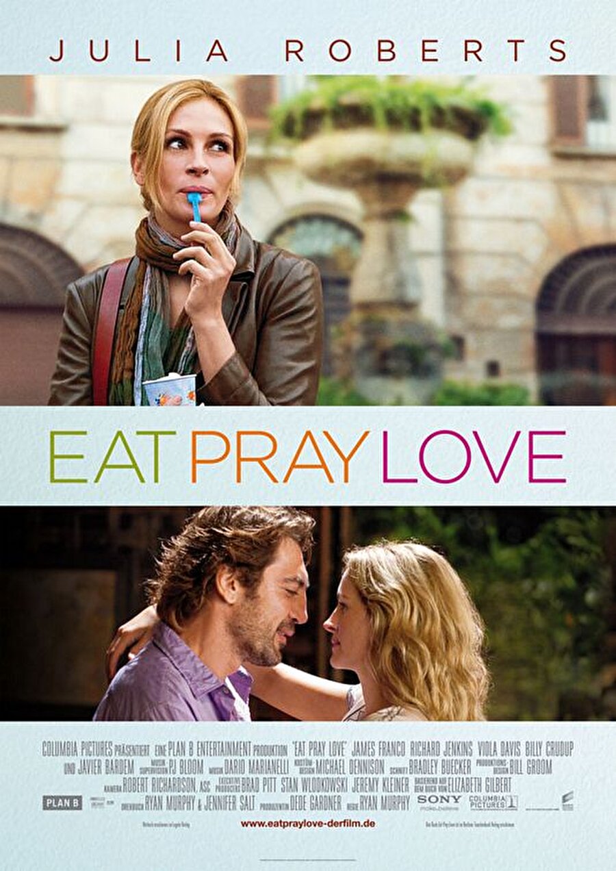 Eat Pray Love (Ye Dua Et Sev)

                                    Elizabeth'in boşanma sonucunda kendini yeniden bulmak adına çıktığı yolculuk anlatılmaktadır. Hindistan, Bali ve İtalya'ya kadar ulaşan büyük bir yolculuk yapacaktır. 
                                