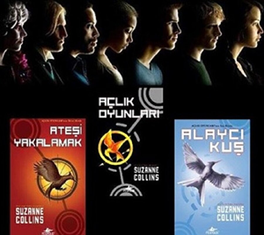 Açlık Oyunları Serisi 
Suzanne Collins tarafından yazılan, 2008'de yayımlanan gençlik romanıdır. Bilim kurgu, aksiyon ve aşk barındıran serinin ilk kitabı olan Açlık Oyunları 2012 yılında sinema severler ile buluşmuştur. Başrollerinde Jennifer Lawrence ve Josh Hutcherson yer almıştır.