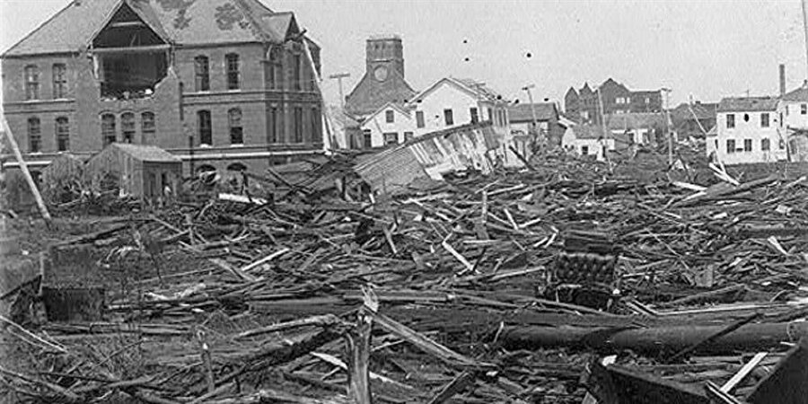 Galveston Kasırgası

                                    1900 yılında gerçekleşti ve 6000'e yakın kişinin hayatına mal oldu. Tarihteki en büyük kasırgalardan birisidir. 
                                