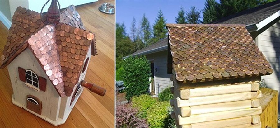 Evcil hayvan evi
Evcil hayvanlarınıza ne kadar değer verdiğinizi herkes bilir. Onlar için böyle bir tasarım yapmak verdiğiniz değeri de gösterecektir. Kuş kafesinin çatısı, köpeğinizin evinin çatısı gibi…