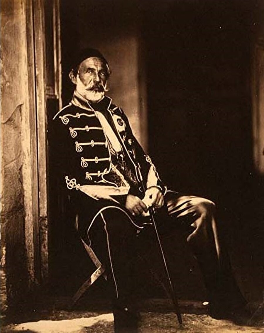 Savaşta bulunan bir diğer Osmanlı subayı Ömer Lütfi Paşa
