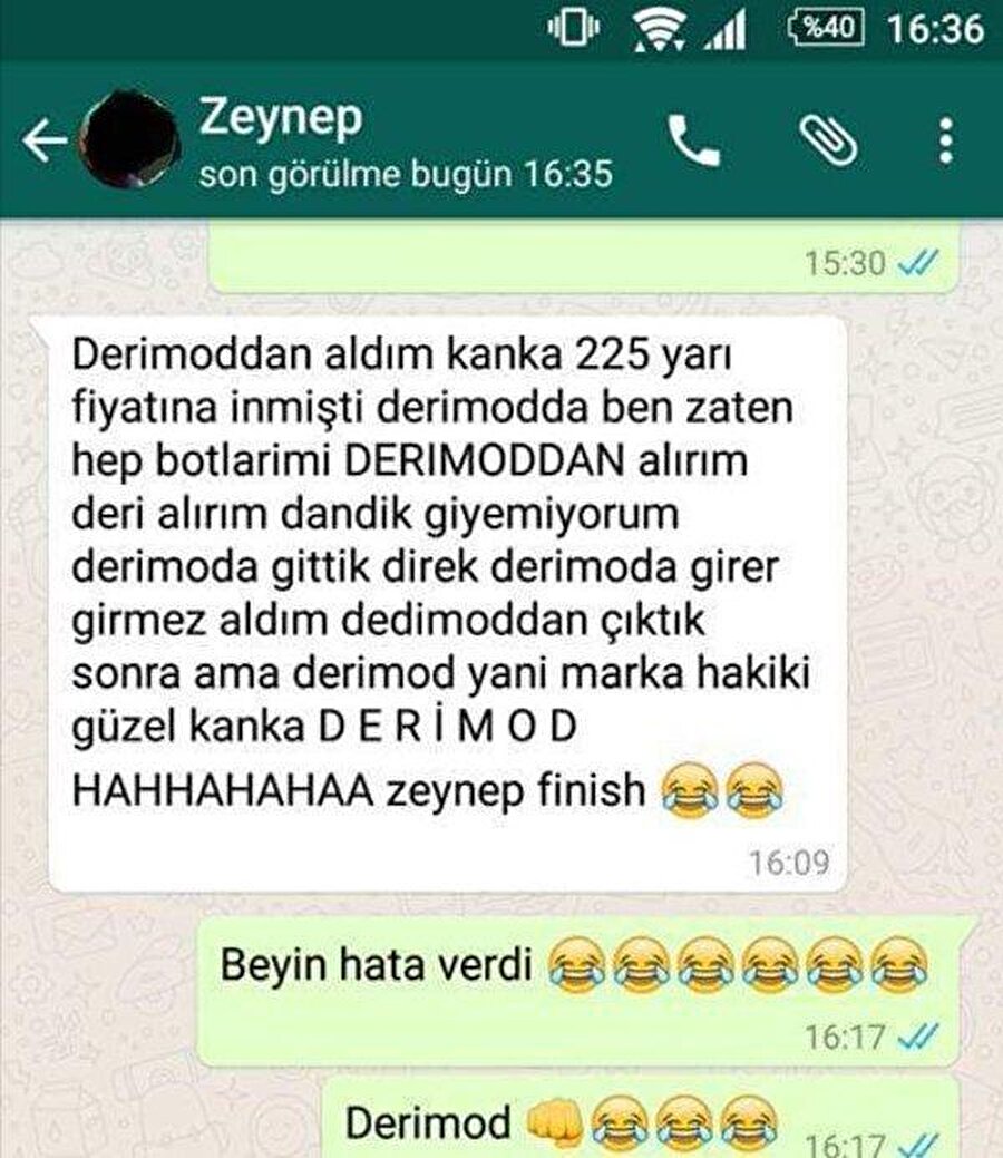 Anlıyo musun kzımm DERİMOD!