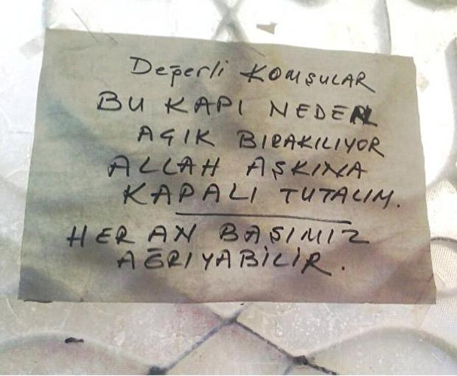 Allah, peygamber aşkına kapatın şu kapıyı!
