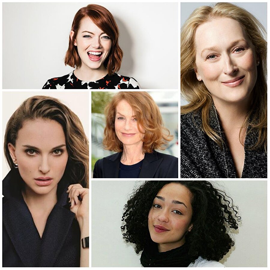 En iyi kadın oyuncu

                                    
                                    
                                    
                                    - Emma Stone
- İsabelle Huppert
- Ruth Negga
- Natalie Portman
- Meryl Streep
                                
                                
                                
                                