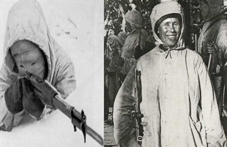 Simo Hayha

                                    
                                    
                                    
                                    
                                    Beyaz Ölüm lakaplı Simo Hayha, Finlandiya adına Rusya ile savaştı. -40 derece soğukta 700'e yakın kişiyi vurdu. Bu sebeple Finlandiya'nın savaş alanındaki gururu olarak bilinir.
                                
                                
                                
                                
                                