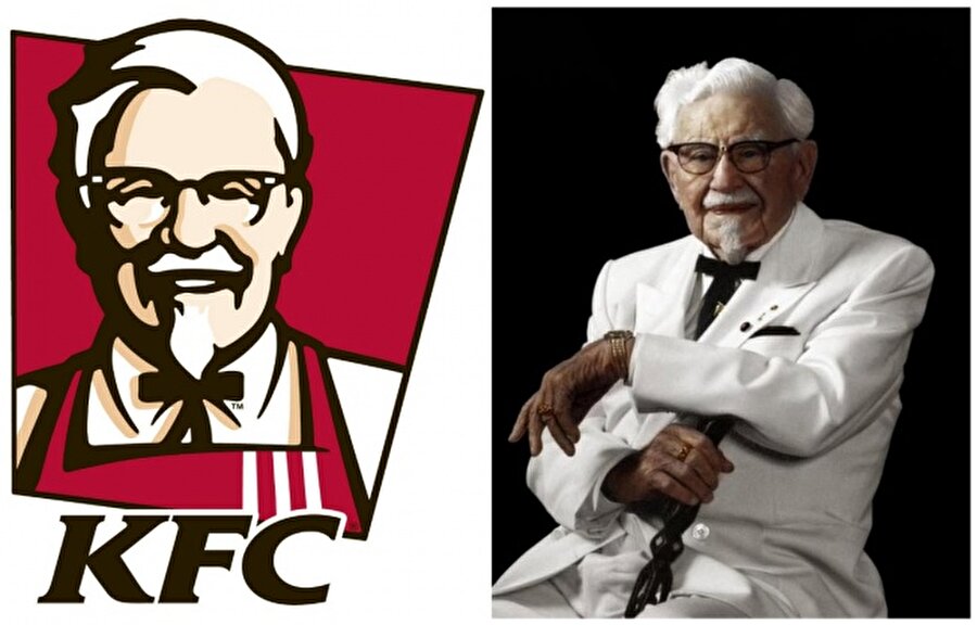 Firmanın kurucusu ve markanın kızarmış tavuk için özel tarifi tasarlayan: Albay Sanders.

                                    
                                