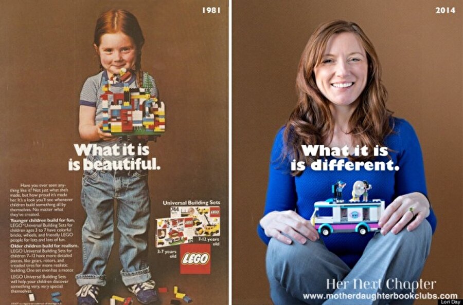 Rachel Giardona, 1981 yılında Lego markasının yüzü oldu. 2014 yılında The Huffington Post'un desteğiyle 37 yaşındaki Rachel, elinde bulunan daha güncel bir Lego modeliyle ünlü fotoğrafı yeniden tekrarladı. Rachel şimdi bir doktor olarak hayatını sürdürüyor.

                                    
                                