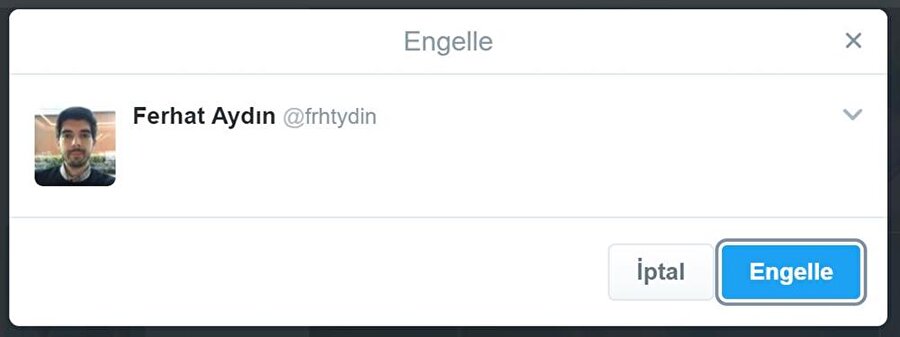 Herhangi bir kullanıcıyı engelleyin

                                    
                                    Twitter'da herhangi bir kullanıcıyı engellemek için B tuşuna tıklayabilirsiniz. Elbette bunu yapmadan önce ekranda engelleyeceğiniz kişinin profili açık olmalı.
                                
                                