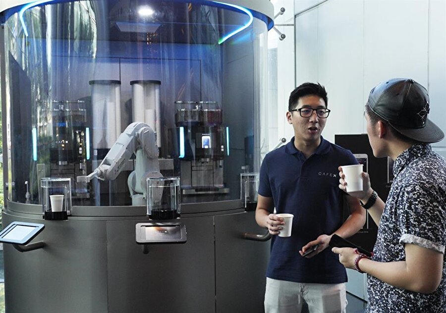 robot kafe