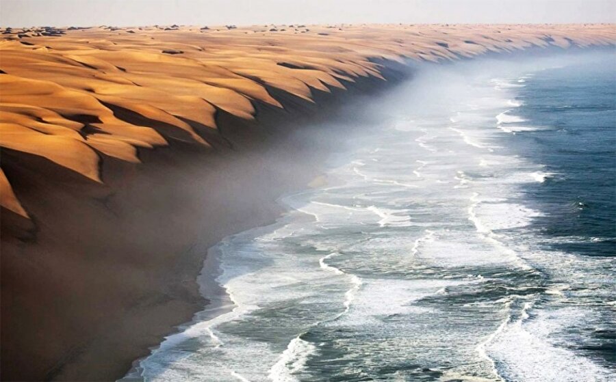 Namib Çölü'nün denize ulaştığı yer
