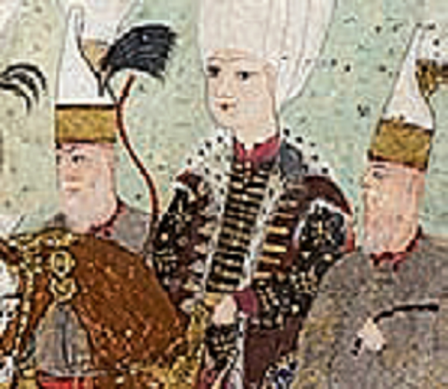 Sultanın muhafızları

                                    
                                    II. Osman'ın atının iki yanında yürüyen solaklar kendilerine özgü giysileri ile hemen dikkat çekerler. Ellerinde yayları ile yürüyen solakların başlıca görevi sefer esnasında sultanın özel güvenliğini sağlamaktır.
                                
                                